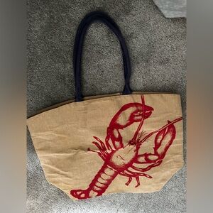 Lobster beach bag